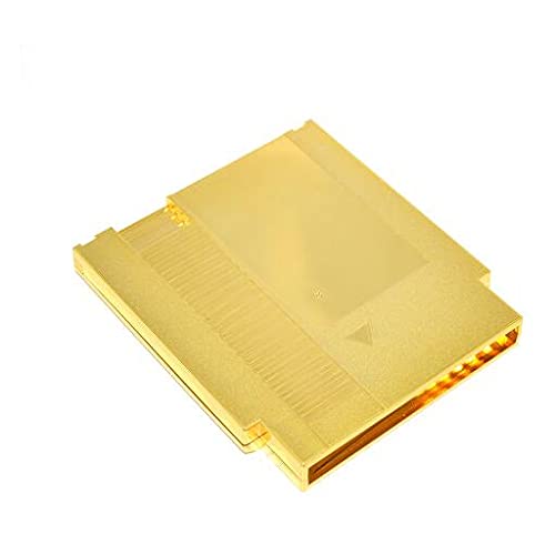 Касета с Пластмасова Обвивка Classicgame Golden Color Plating Metal 72 Pin Game Replacement Plastic Shell За