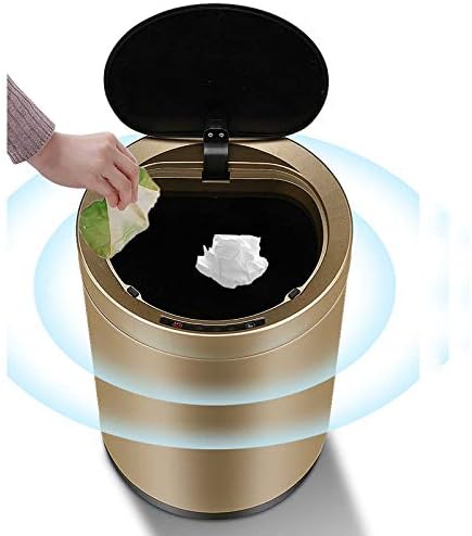 Интелигентна Водонепроницаемое Сензорно кофа за Боклук от неръждаема стомана с автоматичен капак, подходящ за