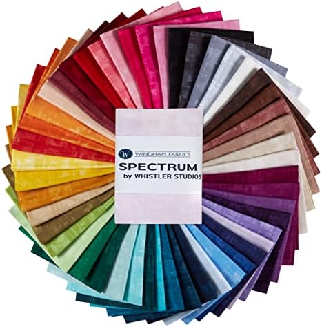 Whistler Studios Spectrum Дебела една четвърт от опаковки, 50 бр. и многопластова тъкан двор