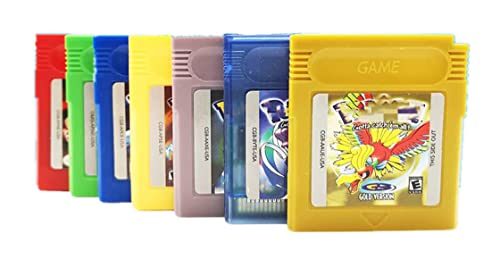 Детска лента GB, GBC, за да се pokemon 7 цвята, съвместима с игрова конзола nintendo GBC-САЩ