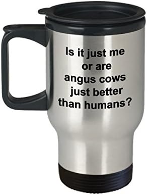 Пътна чаша Angus Cow - струва Ми се, Или крава порода Ангъс Просто да е по-Добре на хората?