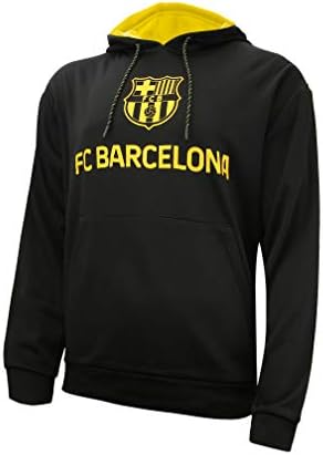 Icon Sports ФК Барселона Лионел Меси 10 Официално Лицензирани Мъжки Пуловер Barça За Възрастни Hoody с качулка