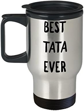 Кафеена чаша HollyWood & влакното наблизо Tata Travel Coffee Mug - най-Добрата туристическа Чаша Tata от неръждаема