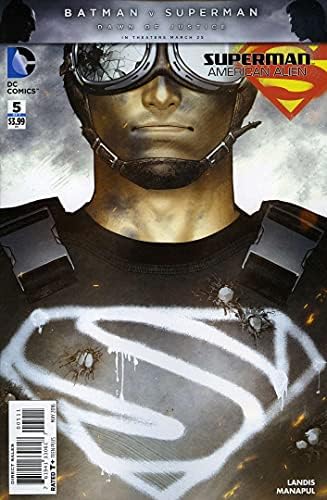 Супермен: американски посетител 5 VF / NM ; комиксите DC | Макс Ландис