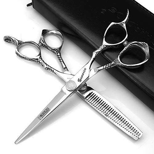 Професионални Ножици за коса - Фризьорски Ножици За Стригане, Филировочные Ножици - 6 Инча - Японски Ножици За Коса От Неръждаема Стомана