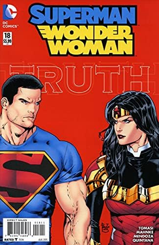 Супермен / жената-Чудо 18 VF / NM; Комиксите DC | Новост 52