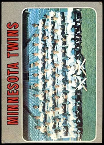 1970 Близнаци Topps # 534 Екип Миннесотские близнаци (Бейзболна картичка) ДОБРИ близнаци