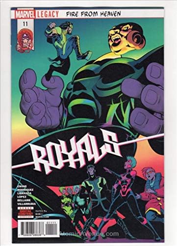 Рояли (Marvel) #11 VF ; Комиксите на Marvel | Нелюди Ел Юинг