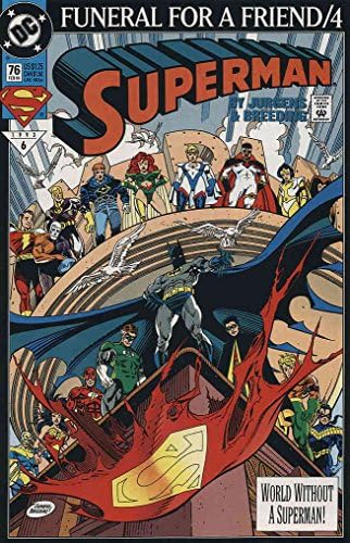 Супермен (2 серия) 76 VF / NM ; комиксите DC