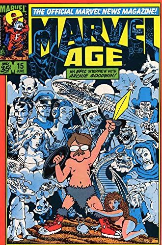Marvel Age 15 VF; Корица на Marvel comics | Cheech Wizard