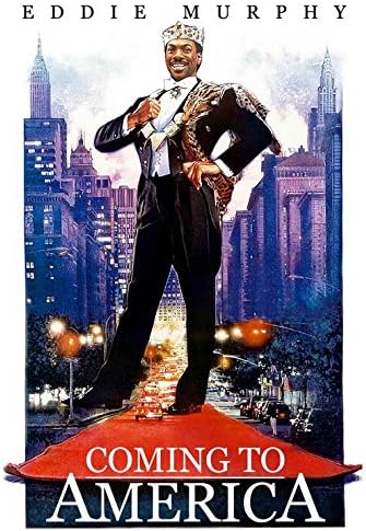 Плакат на филма Пристигане в Америка (11 x 17 инча - 28 x 44 см) (1988) (Стил C)