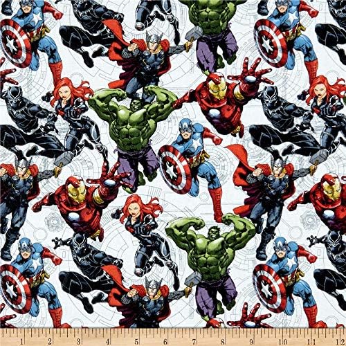 Многопластова стеганая плат Marvel Отмъстителите Unit