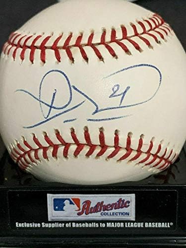 Рубен Матео Тексас Рейнджърс Подписа Договор с Oml Baseball - Бейзболни топки с Автографи