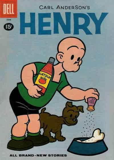 Панаир на Хенри (Карл Андерсън) 65 ; Комикси Dell | Последен брой за юни 1961