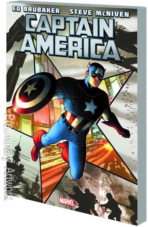Капитан Америка (6-та серия) TPB 1 VF / NM; Комиксите на Marvel | Ед Брубейкер