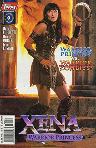 Xena: принцесата-войн (том 1) #0SC FN ; Комикси Topps | вариант Луси Лоулес