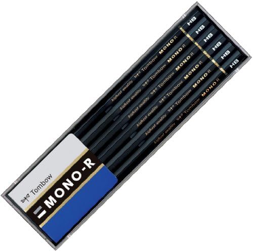 Молив Tombow Mono R 2H, 1 Дузина В Пластмасов Калъф MONO-R2H