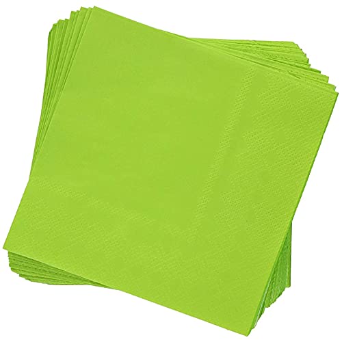 Кърпички от тропическа неонови хартия, 5 цвята (5 x 5 инча, опаковка от 200 броя)