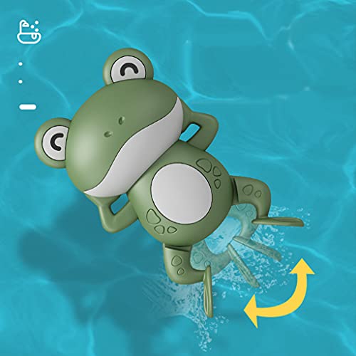 Модни Творчески Плаващи Играчки Swim Frog 4 Години, Зелен