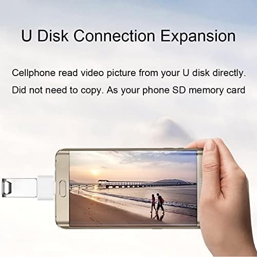 USB Адаптер-C Female USB 3.0 Male (2 опаковки), който е съвместим с вашите Xiaomi Black Shark 4S, дава възможност
