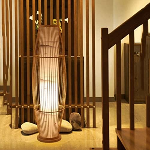 SMLJLQ под лампа за Дневна Нощни Дзен Ретро Японски Творчески Декоративен Разсеяна светлина (Цвят: натурален