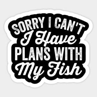 аз не Мога, Имам Планове с Винил Стикер Моята Рибка, Забавна Стикер Подарък Стикер...
