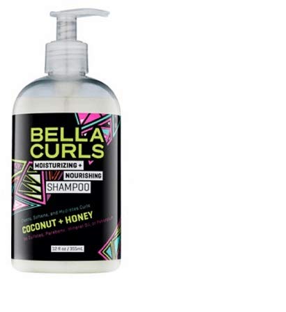 Разход на набор от овлажняващи и хранителни вещества, средства за коса Bella Curls с кокос и мед (MASQUE & ЛИК&