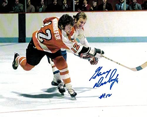 Гари Дорнхефер Филаделфия Флайърс С автограф 8x10 Снимка С автограф - Снимки на НХЛ с автограф
