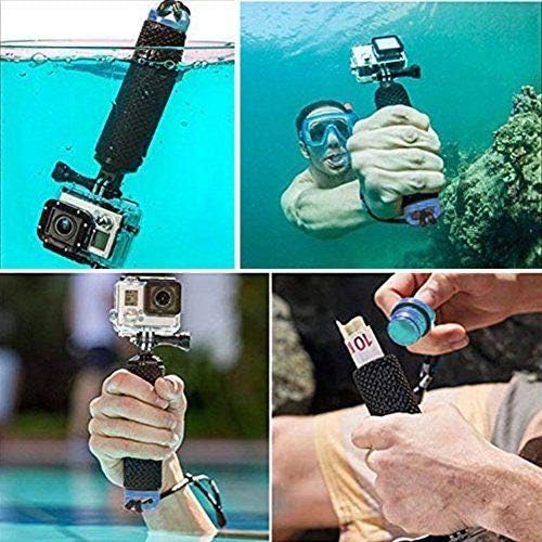 Водоустойчива екшън камера Navitech с плаващ ръчно монтиране на статив и плаваща дръжка, която е съвместима