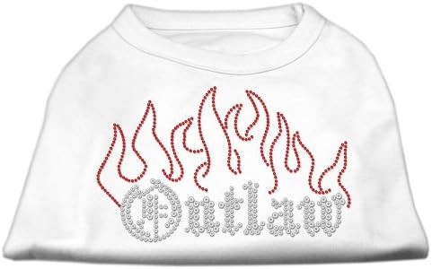 Ризи Outlaw С кристали в Бял цвят XXXL(20)