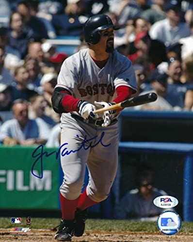 Джейсън Варитек Бостън Ред Сокс с автограф 8x10 Снимка PSA / ДНК 164295 - Снимки на MLB с автограф