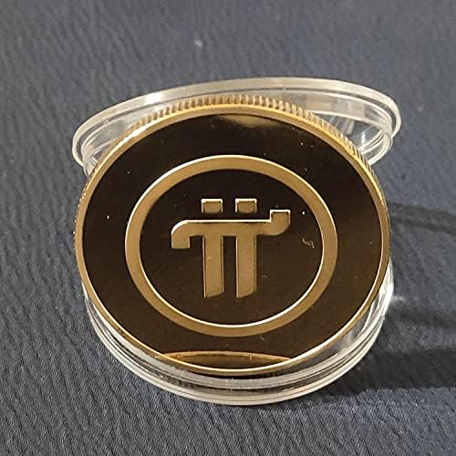 Виртуална Възпоменателна Монета Pi Белег Биткойн π Монета цифрово Копие Монети Занаяти Колекционер на монети