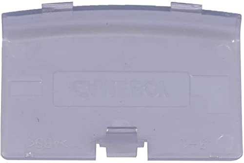 Прозрачен Капак на Отделението за батерията Задната част на вратата на достъпа на корпуса за Nintendo Gameboy