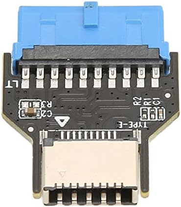USB 3.0 19Pin Адаптер за предния панел с интерфейс A Key Печатна платка Черен Метал, Пластмаса Панел Usb3.0