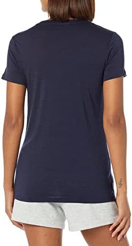 Женска тениска с графичен дизайн от Мериносова Icebreaker Spector с къс ръкав