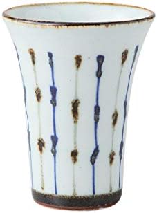 Чашка за саке Нокти Tokusa от японска керамика Hasami фаянс.