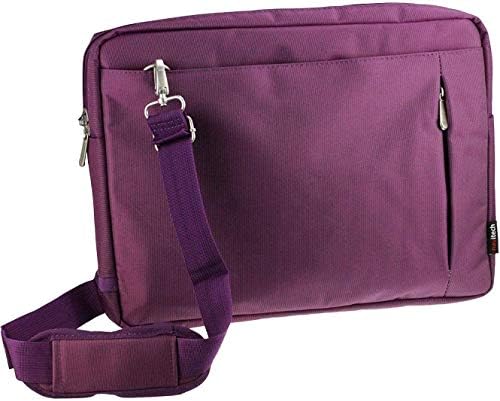 Елегантна Водоустойчива чанта Navitech Purple, съвместими с таблета TCL Tab 8 LE 8 инча