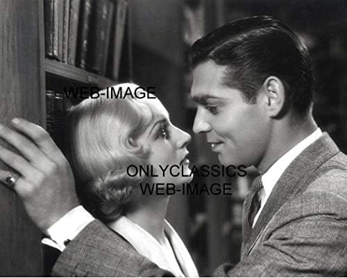 Само класика 1932 Кларк Гейбъл Секси Карол Ломбард БЕЗ СОБСТВЕН мъжете Млада и влюбена Снимка