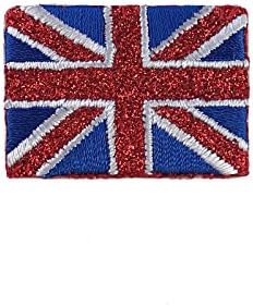 Ютия Altotux на Бродирани нашивке Great British с Червено-Бяло-Сини Флага на Обединеното Кралство 1,5 x 1