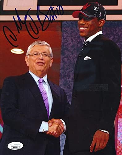 Демар Дерозан Торонто Рэпторс С автограф 8x10 Снимка JSA 163763 - Снимки на НБА с автограф