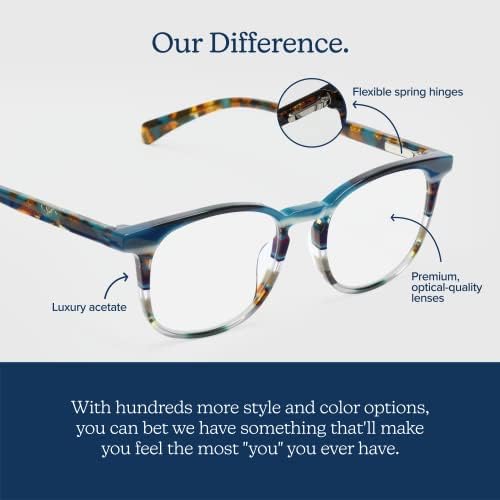 ридеры Премиум-клас Eyebobs Seymour Стъкло за мъже | Правоъгълни очила за очите