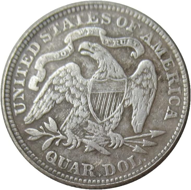 25 на Сто Флаг на САЩ 1880 Г., сребърно покритие Копие на Възпоменателни монети