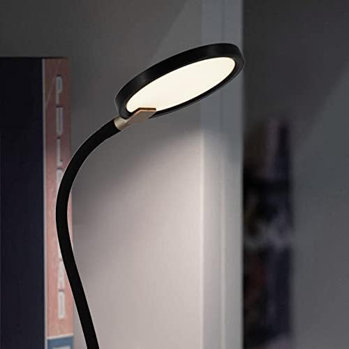 Genewell 7 Гъвкава W светодиодна настолна лампа с гъши врата Touch 3 Степени на Затъмняване на LED Clip on Light