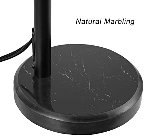 Настолна Лампа WINGBO от черен метал, Промишлена Настолна лампа за четене на нощното шкафче с гъвкава глава