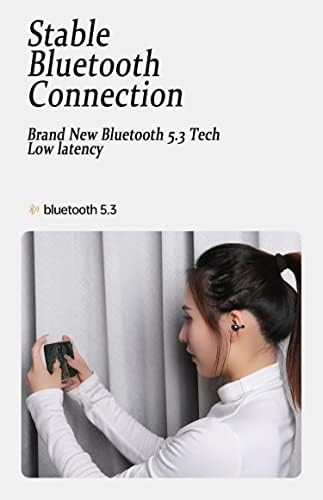 Безжични Bluetooth Слушалки с отворени Уши IPX5 Bluetooth-Скоба за ушите Слушалки с Костна Проводимост Време