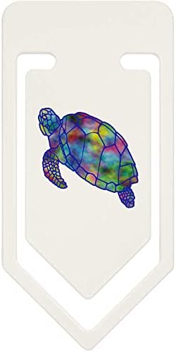 Голяма пластмасова скрепка за хартия Azeeda 91 мм за Боядисана костенурка (CC00069568)