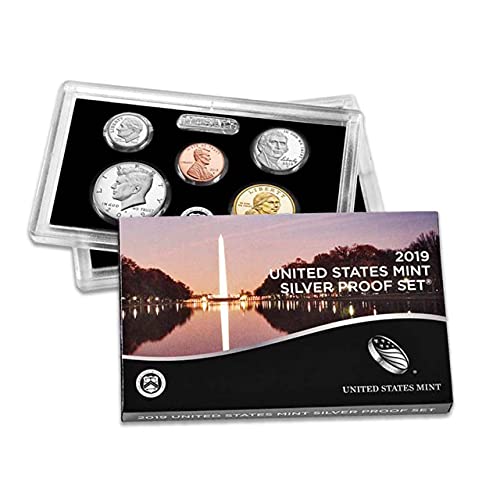 2019 S Съединените Щати 10 Монети От Сребро Пруф Набор От Proof