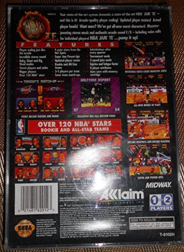 NBA Jam Tournament Edition - Sega Saturn