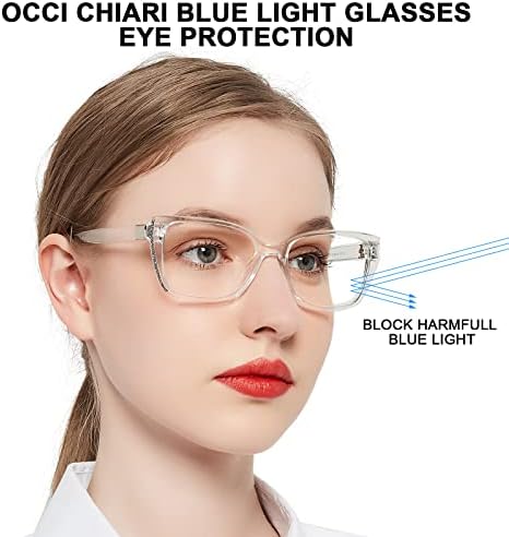 OCCI CHIARI Бифокални Очила за четене Женски С блокиране на синя светлина За четене 1,0 1,5 2,0 2,5 3,0 3,5