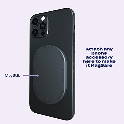 Адаптер Flipstik Magstik – Работи с всички функции MagSafe – Завъртане на 360 градуса – се премахва от телефона